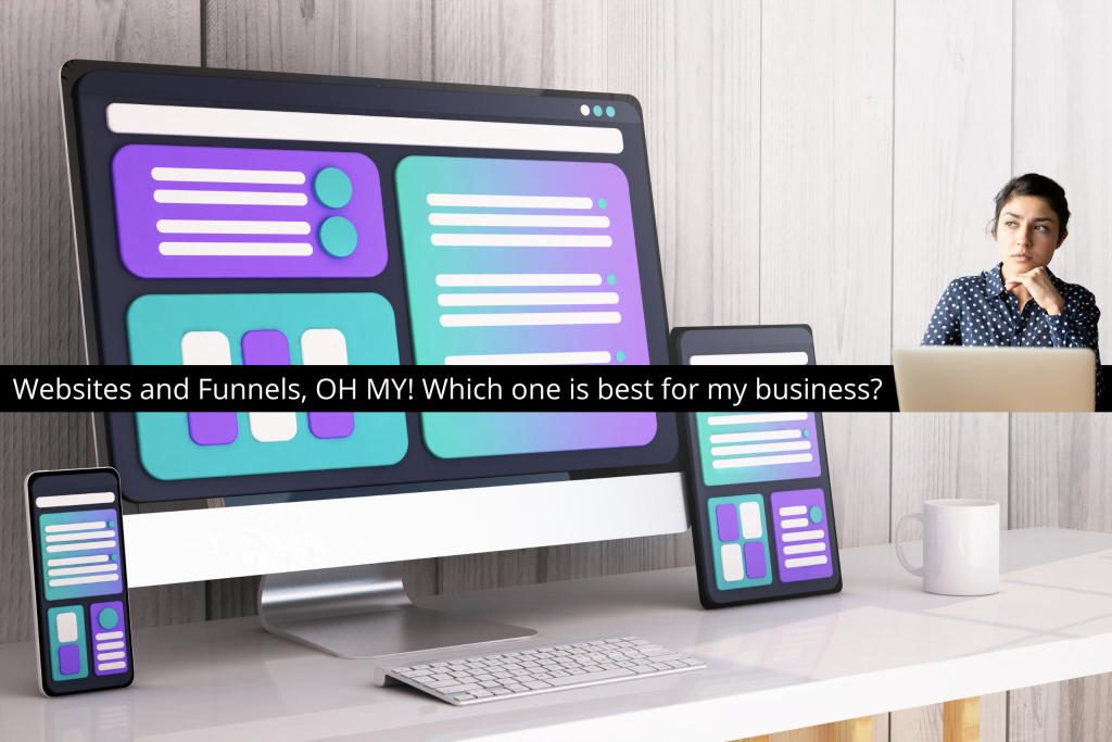 websites vs funnels